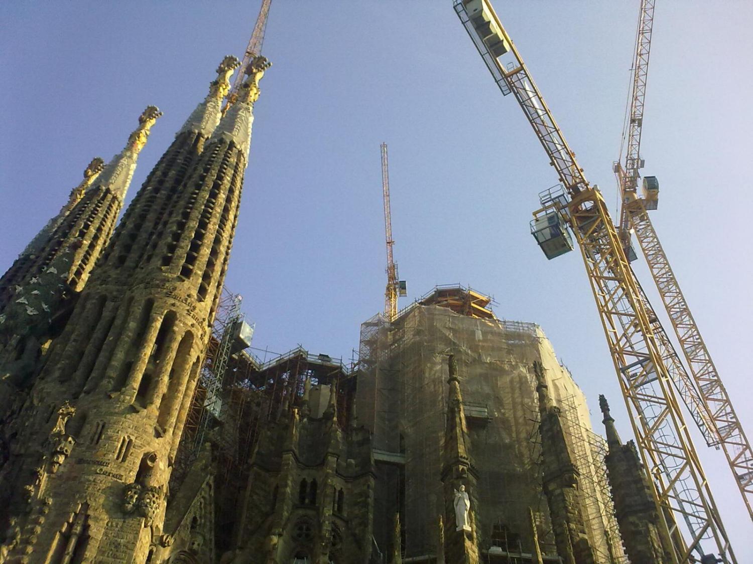 Construcció de la Sagrada Família